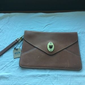 NWT Fossil Austin Clutch